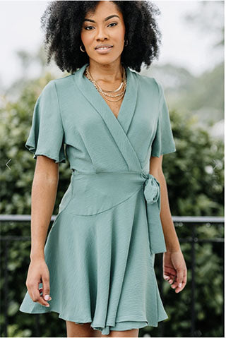 How to Style a Wrap Dress | The Mint ...